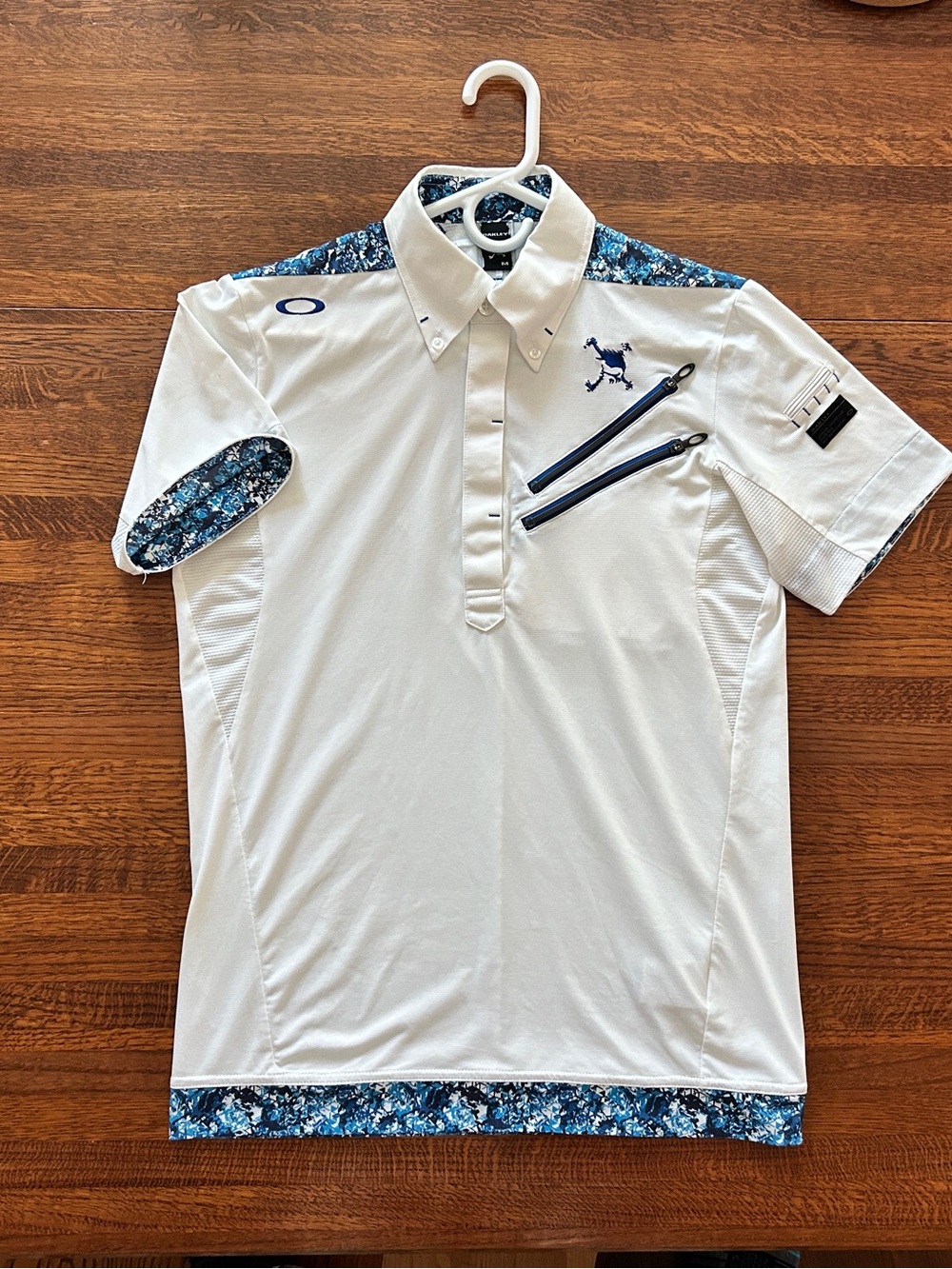 Oakley Men's White Golf Polo - Japan Special Edition